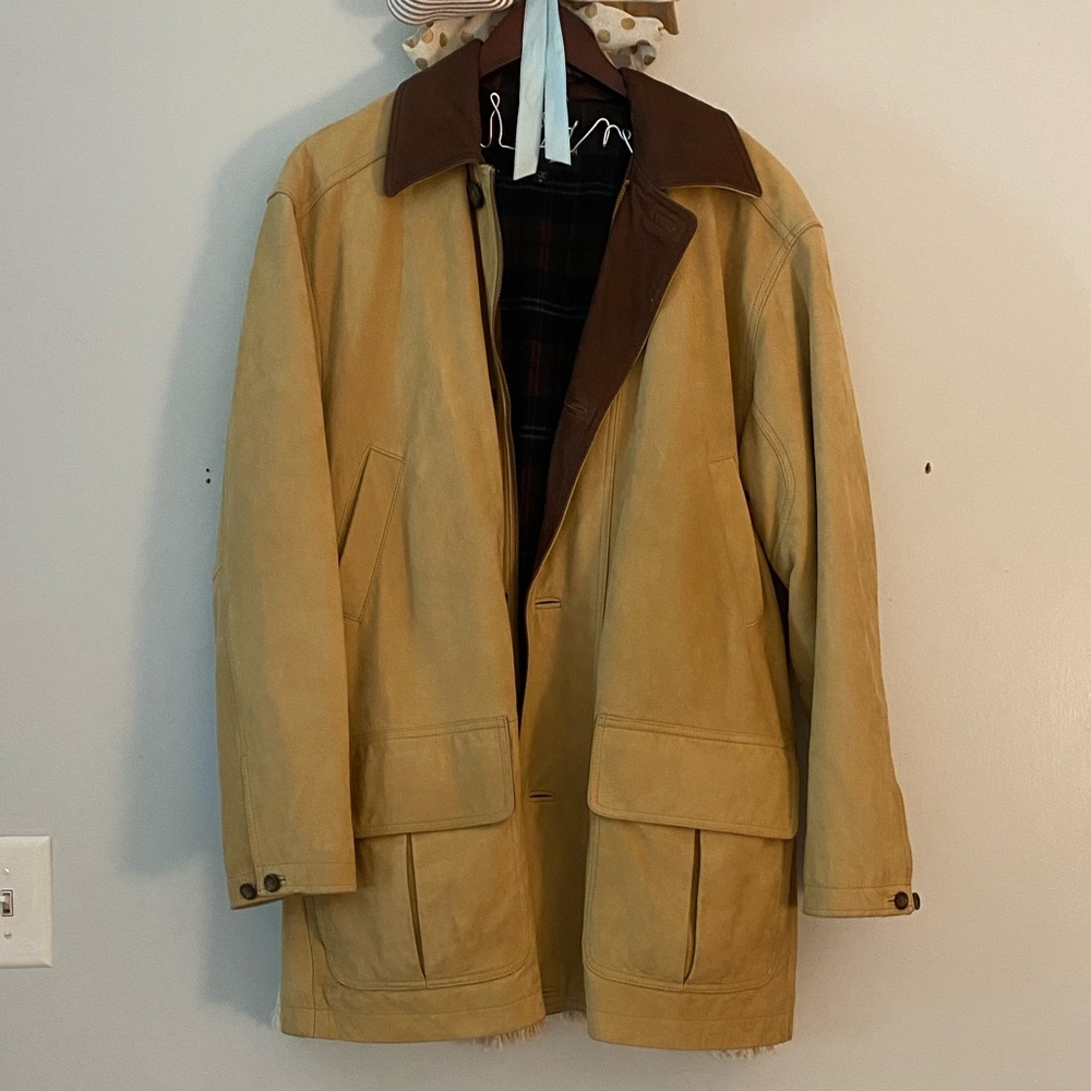 ☀️ Golden Bear • Suede Jacket